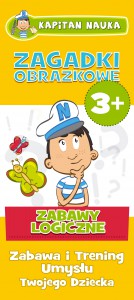 Kapitan nauka zagadki obrazkowe zabawy logiczne 3+