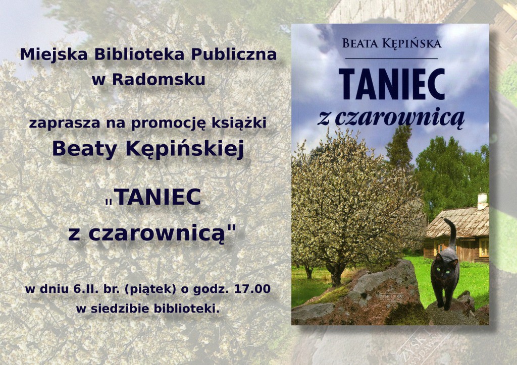 Beata Kępińska Plakat spotkanie