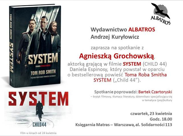 zaproszenie Albatros z agnieszką Grochowską