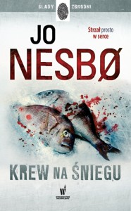 krew na śniegu
