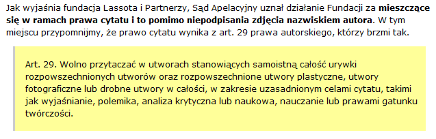 prawo cytatu