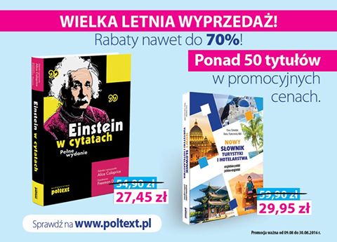 wielka letnia wyprzedaz poltext 2016