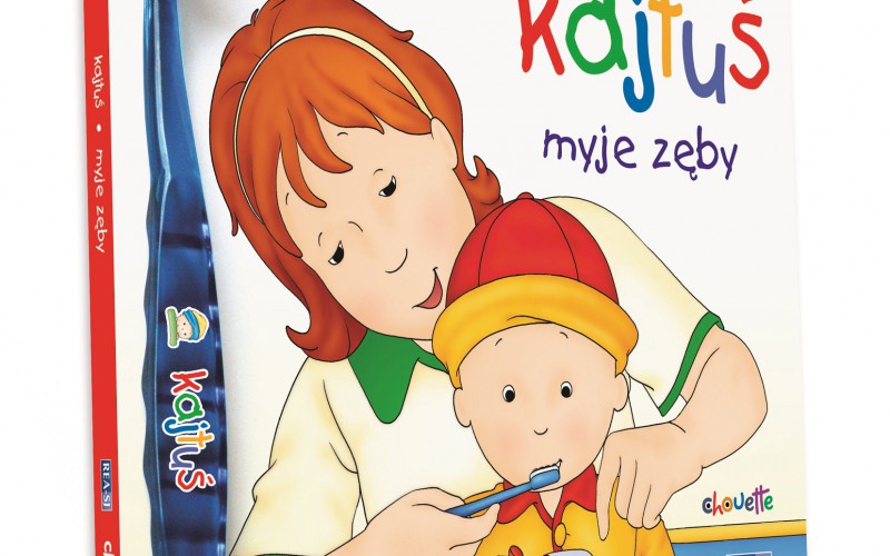 Książeczka ze szczoteczką zachęcająca dzieci do samodzielnego mycia zębów