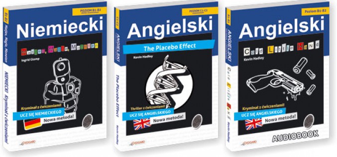 Angielska i niemiecka seria KRYMINAŁ z ćwiczeniami