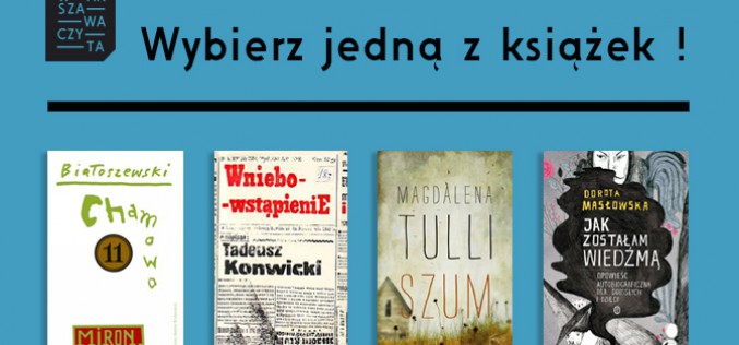 Wybieramy książkę, która stanie się bohaterką akcji Warszawa Czyta 2015!