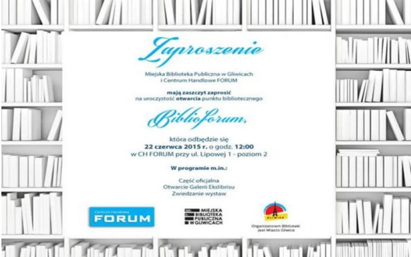 Biblioteka zagości w centrum handlowym