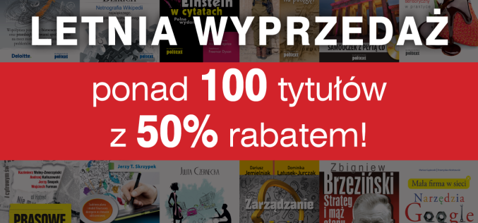 Wydawnictwo Poltext zaprasza do letniej wyprzedaży!