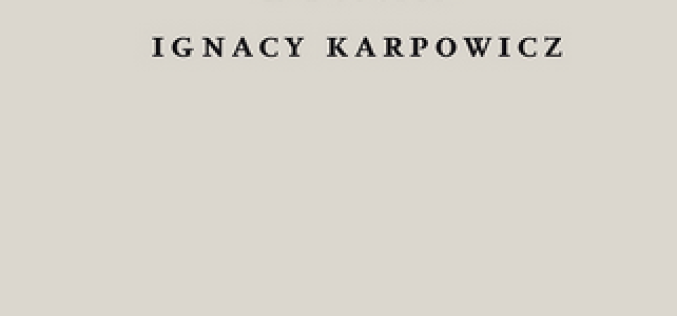 Finaliści Nike 2015: Ignacy Karpowicz