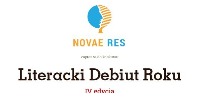 Znamy już zwycięzcę IV edycji konkursu Literacki Debiut Roku