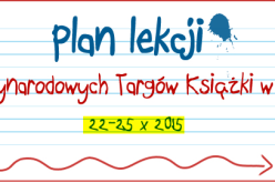 Plan lekcji 19. Międzynarodowych Targów Książki w Krakowie
