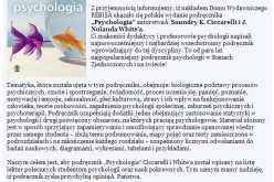 Polskie wydanie podręcznika “Psychologia” od 6.10 w księgarniach!