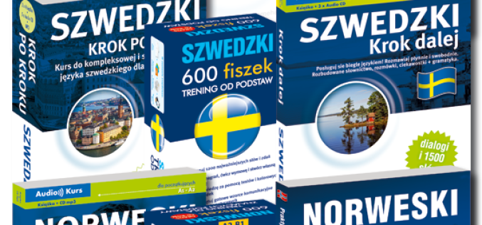 Wydawnictwo Edgard poleca:  fiszki i kursy do nauki języków skandynawskich