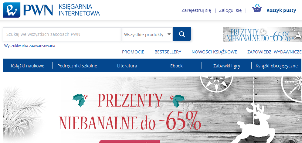Księgarnia Internetowa PWN W Nowej Odsłonie | Wirtualnywydawca.pl