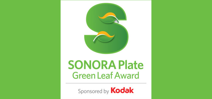 Nagroda Kodak Sonora Plate Green Leaf Award za rok 2015