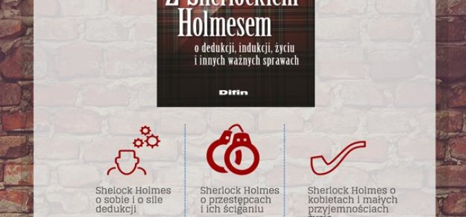 Zaproszenie na spotkanie z Krzysztofem Liedelem, autorem książki “Z Sherlockiem Holmesem o dedukcji, indukcji, życiu i innych ważnych sprawach”