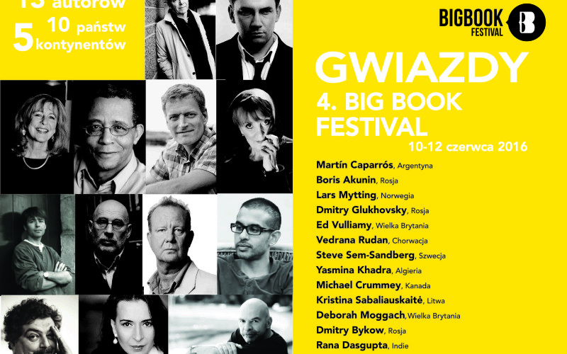 Zagraniczne gwiazdy Big Book Festival 2016!