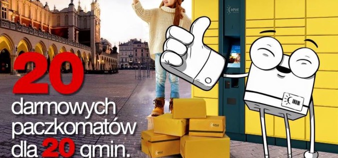 InPost – 20 darmowych paczkomatów dla 20 gmin