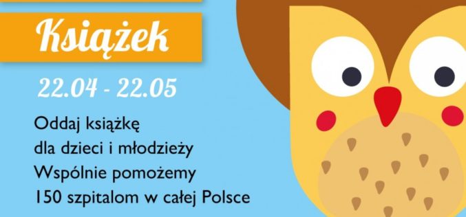II edycja Wielkiej Zbiórki Książek dla dzieci w szpitalach