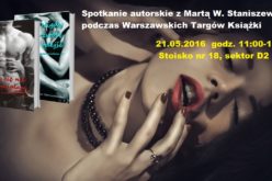 Spotkanie autorskie z Martą W. Staniszewską podczas Warszawskich Targów Książki