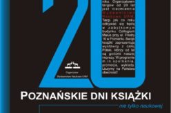 20. Poznańskie Dni Książki nie tylko naukowej