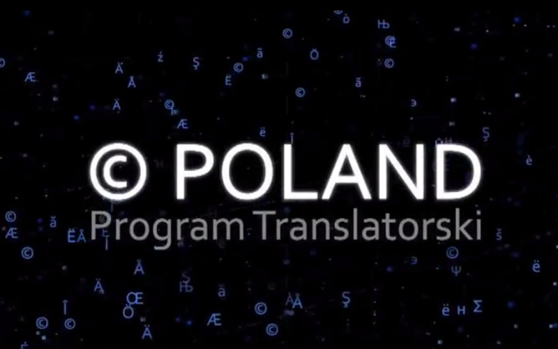 Wyniki naboru do Programu Translatorskiego ©POLAND 2022