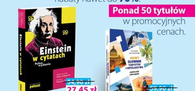 Wielka letnia wyprzedaż wydawnictwa Poltext!