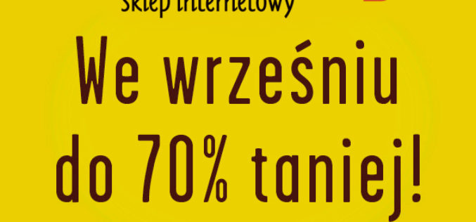 Miesiąc wrzesień promocje niesie!