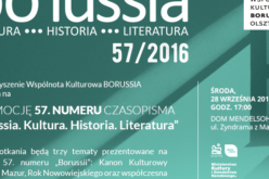 „Borussia. Kultura. Historia. Literatura” – promocja 57. numeru czasopisma