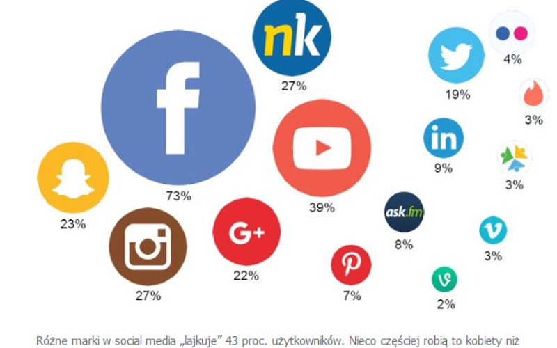 Polacy w social media chętnie szukają inspiracji zakupowych i dzielą się opiniami o markach