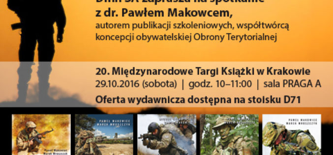 Zaproszenie na spotkanie pod hasłem “Szykuj się do wojny!”