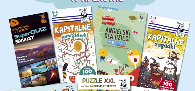 Kapitan Nauka zaprasza na stoisko C44 podczas Targów Książki w Krakowie!