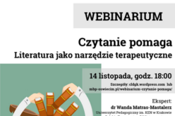 Tydzień Biblioterapii, czyli czytanie pomaga