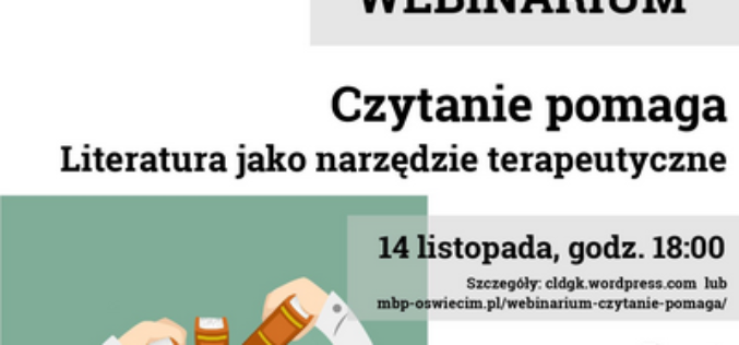 Tydzień Biblioterapii, czyli czytanie pomaga
