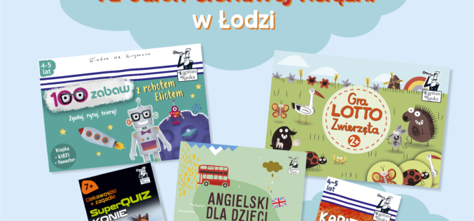 Kapitan Nauka podczas VI Salonu Ciekawej Książki w Łodzi