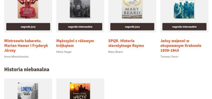 Znamy najlepsze książki historyczne drugiej połowy 2016 roku!