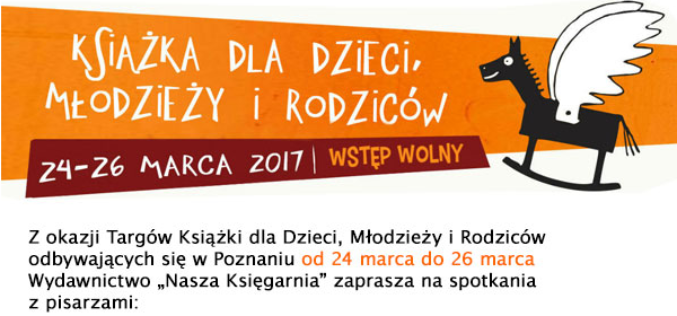 Wydawnictwo “Nasza Księgarnia” podczas Targów Książki w Poznaniu