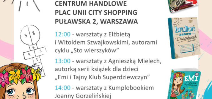 Wydawnictwo Wilga na Festiwalu Książki Dziecięcej Przecinek i Kropka