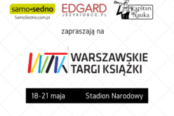 Kapitan Nauka zaprasza na 19/D2 podczas Warszawskich Targów Książki!