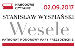 Para Prezydencka zaprasza do Narodowego Czytania „Wesela”