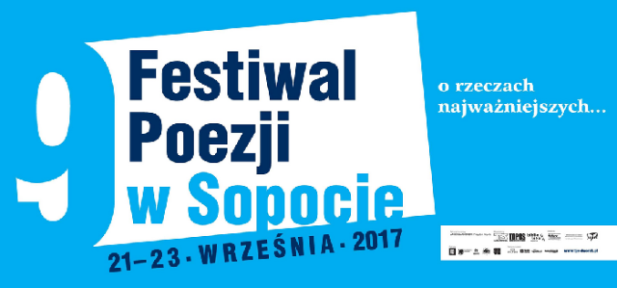 Festiwal Poezji w Sopocie 21-23 września 2017 r.