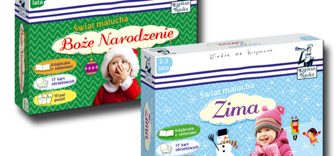 Świat malucha Zima i Świat malucha Boże Narodzenie: nowości Kapitana Nauki specjalnie na zimę!
