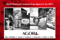 Wyniki finansowe Grupy Agora w 3. kwartale 2017 r.