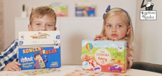 Kapitan Nauka przedstawia bestsellery w spocie TV