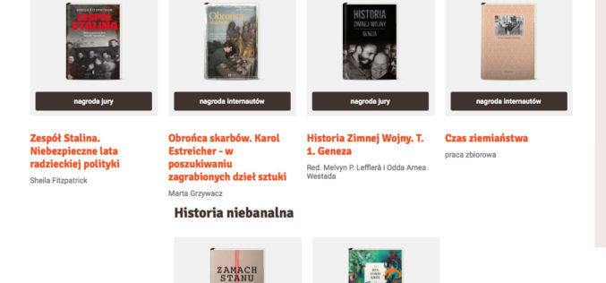 Znamy najlepsze książki historyczne 2017 roku!