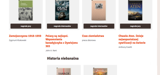 Znamy najlepsze książki historyczne drugiej połowy 2017 roku!