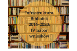 Infrastruktura Bibliotek 2016–2020: IV nabór wniosków