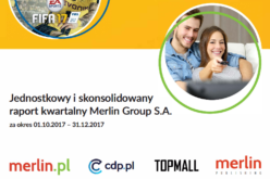 Merlin Group SA podsumowanie IV kwartału 2017