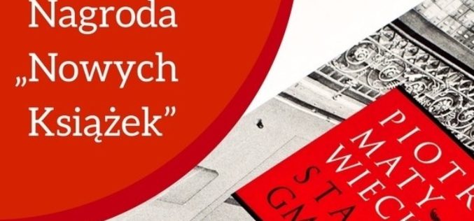 Wręczenie Nagrody “Nowych Książek” za rok 2017