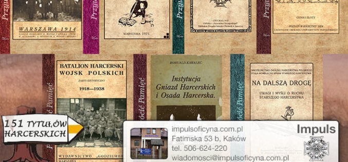 7 nowych reprintów harcerskich poleca Oficyna Impuls