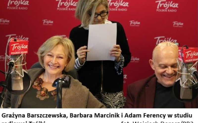 Barszczewska i Ferency czytają listy Szymborskiej i Herberta w radiowej Trójce